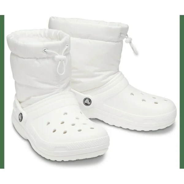 Grosses soldes ❤️ Mode- Lifestyle Adulte Crocs Crocs Classic Lined Neo Puff Boot BLANC 🎉 1