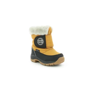 Tout neuf ✨ Mode- Lifestyle Enfant Kickers Bottes Enfant Kickers Jumpsnow Wpf JAUNE 🔥 10