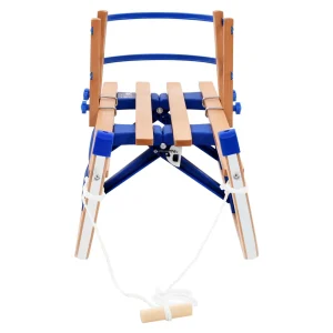 Offres ⌛ Traîneaux Vidaxl Vidaxl Traîneau Pliable En Bois Avec Dossier 119 Cm 👏 10