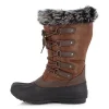 Bon marché 😍 Montagne Femme Kimberfeel Bottes De Neige Nora MARRON ⭐ 22