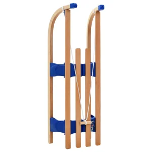 Coupon ✔️ Traîneaux Vidaxl Vidaxl Traîneau Pliable En Bois 110 Cm 🔔 14