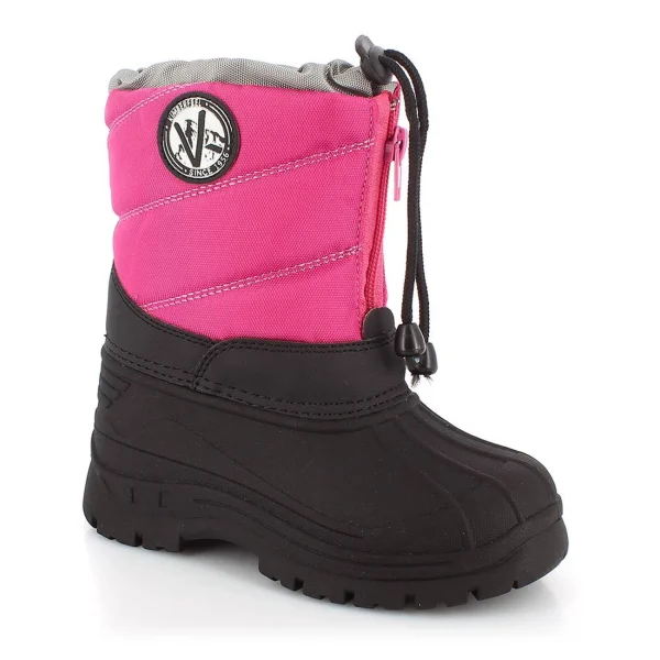 De gros 🛒 Montagne Enfant Kimberfeel Bottes De Neige Brazeau ROSE ✔️ 5