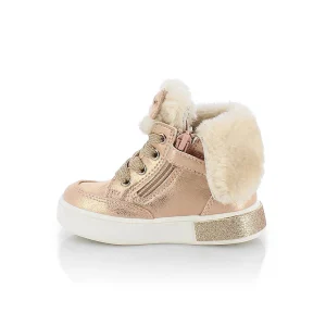 Coupon 🧨 Mode Bebe Kimberfeel Chaussures Chaudes En Laine Twinnie ROSE 🎉 10