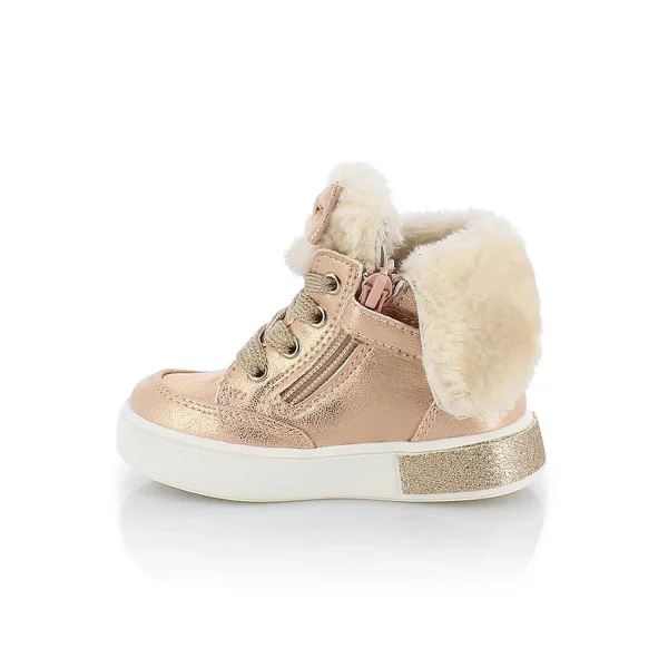 Coupon 🧨 Mode Bebe Kimberfeel Chaussures Chaudes En Laine Twinnie ROSE 🎉 3