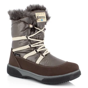 Meilleure vente 🎁 Montagne Femme Kimberfeel Bottes De Neige Maska BEIGE ✔️ 18