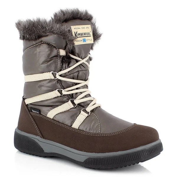 Meilleure vente 🎁 Montagne Femme Kimberfeel Bottes De Neige Maska BEIGE ✔️ 7