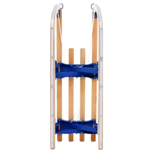 Coupon ✔️ Traîneaux Vidaxl Vidaxl Traîneau Pliable En Bois 110 Cm 🔔 12