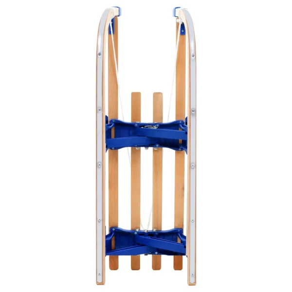 Coupon ✔️ Traîneaux Vidaxl Vidaxl Traîneau Pliable En Bois 110 Cm 🔔 4