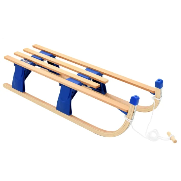 Coupon ✔️ Traîneaux Vidaxl Vidaxl Traîneau Pliable En Bois 110 Cm 🔔 1